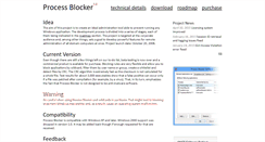 Desktop Screenshot of processblocker.com